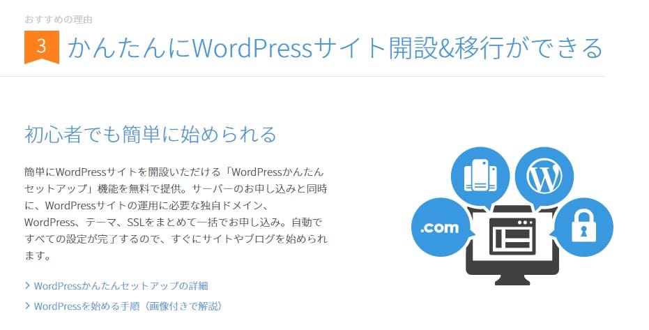 ConoHa WINGの「WordPressかんたんセットアップ」