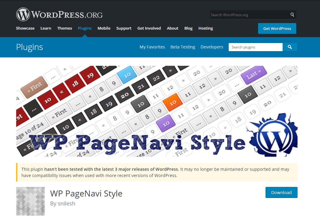 WP PageNavi Style